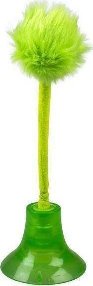 Duvo+ DUVO+ ZAB. KOT POMPON NA PRZYSSAWCE GREEN 31,5x10,3x10,3cm 12431