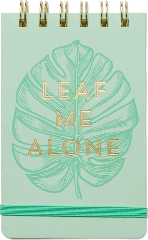 Designworks Ink Notatnik 80K linia Leaf Me Alone