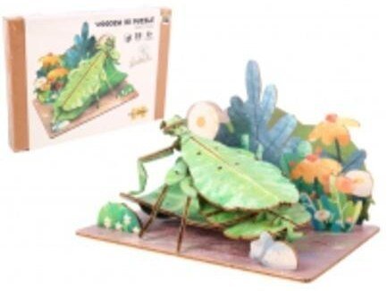 Pro Kids Puzzle 3D drewniane liście w naturalnym otoczeniu