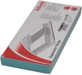 Esselte Separator kartonowy 1/3 A4 100szt. niebieski (ET6950)