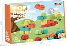 Klocki miękkie 25szt K.M 077 60777