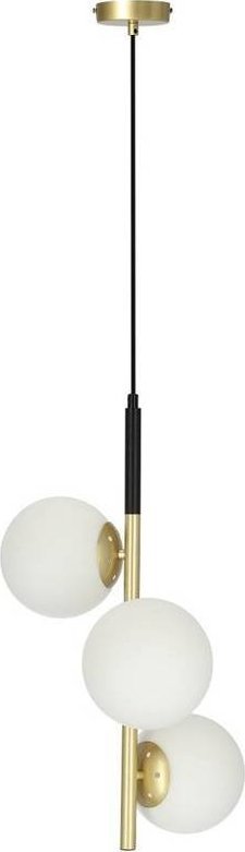 Lampa wisząca Candellux Lampa wisząca czarny mat/złota 3 Duo 33-01276