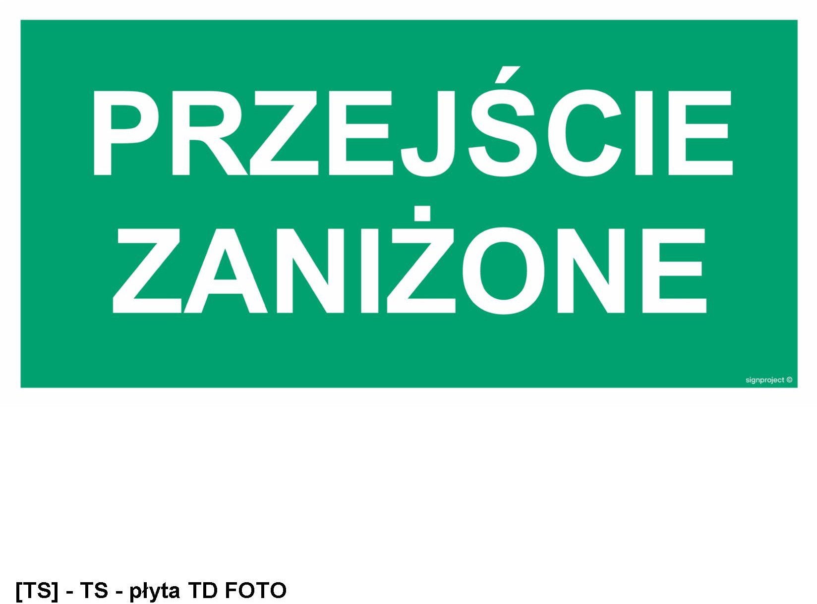 AC039 - Przejście zaniżone 600x300