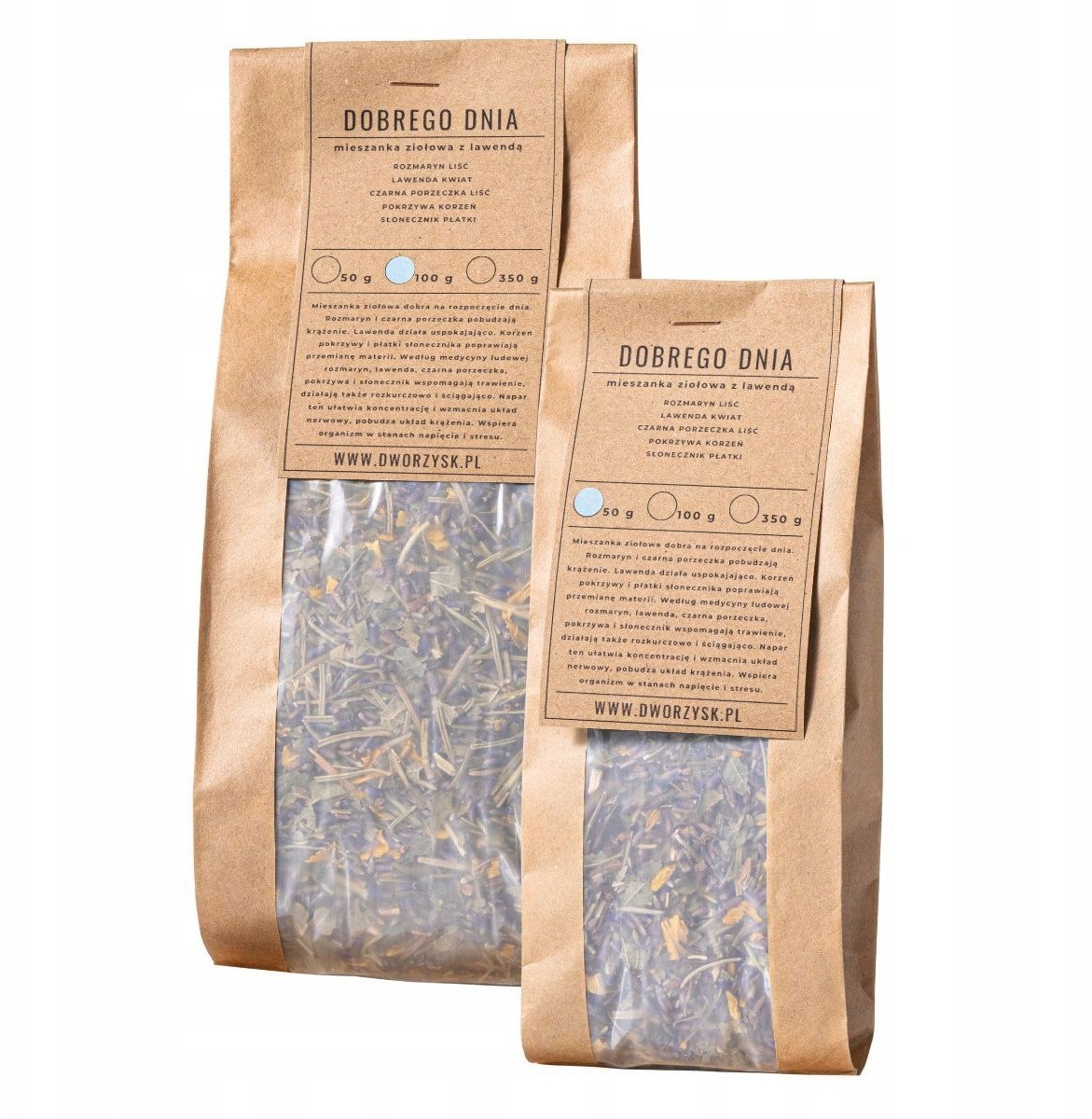 Dworzysk - Dobrego Dnia - Herbata sypana 50g - Opakowanie uzupełniające