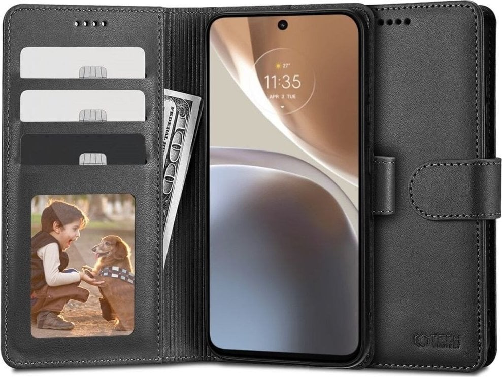 TECH-PROTECT WALLET MOTOROLA MOTO G32 BLACK