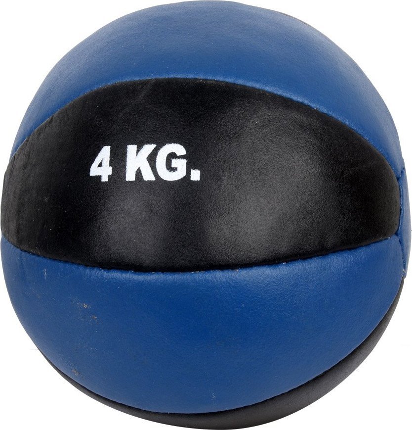 Maxwel Piłka lekarska 4 kg skórzana