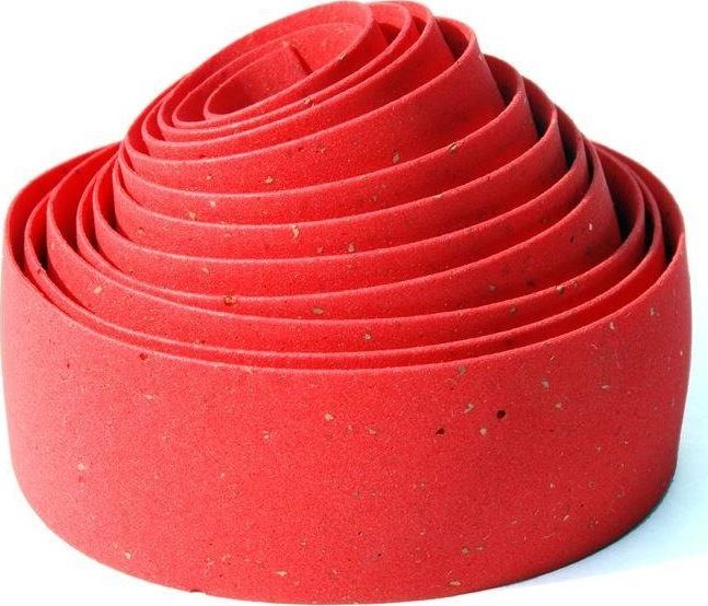 Bike Ribbon Owijka na kierownicę BIKE RIBBON CORK GEL gr.2,5mm czerwona (NEW)