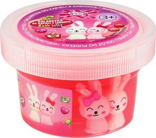 Chlapu Chlap Galarteka d/kąp z zabawką różowa