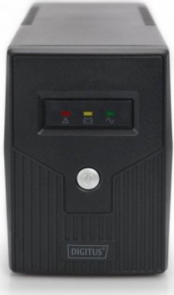 Digitus UPS Line-Ineractive LED BASIC, 600VA/360W, 1x12V/7Ah, AVR, 2x Schuko CEE 7/3