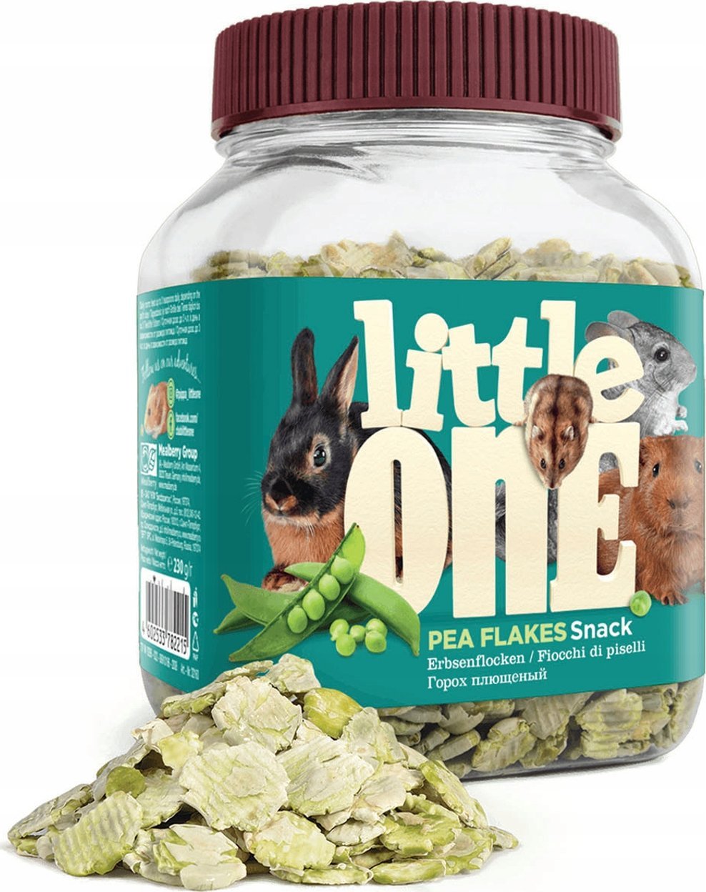 Hi Little One Little One Przekąska - płatki grochu 230g