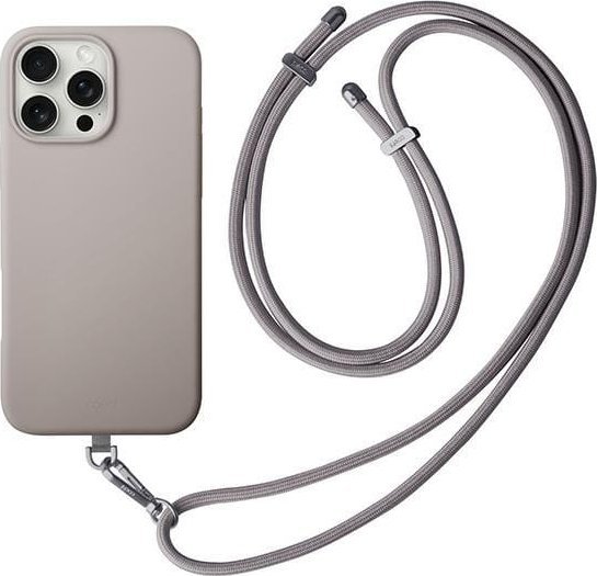Uniq UNIQ etui Coehl Creme iPhone 16 Pro 6.3" Magnetic Charging szary/taupe grey