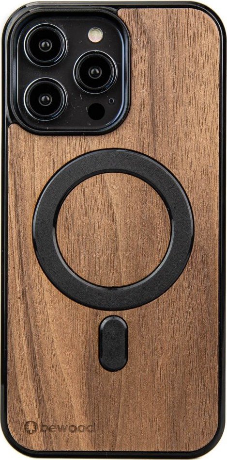 BeWood Drewniane Etui Bewood na iPhone 14 Pro Max Orzech Amerykański MagSafe
