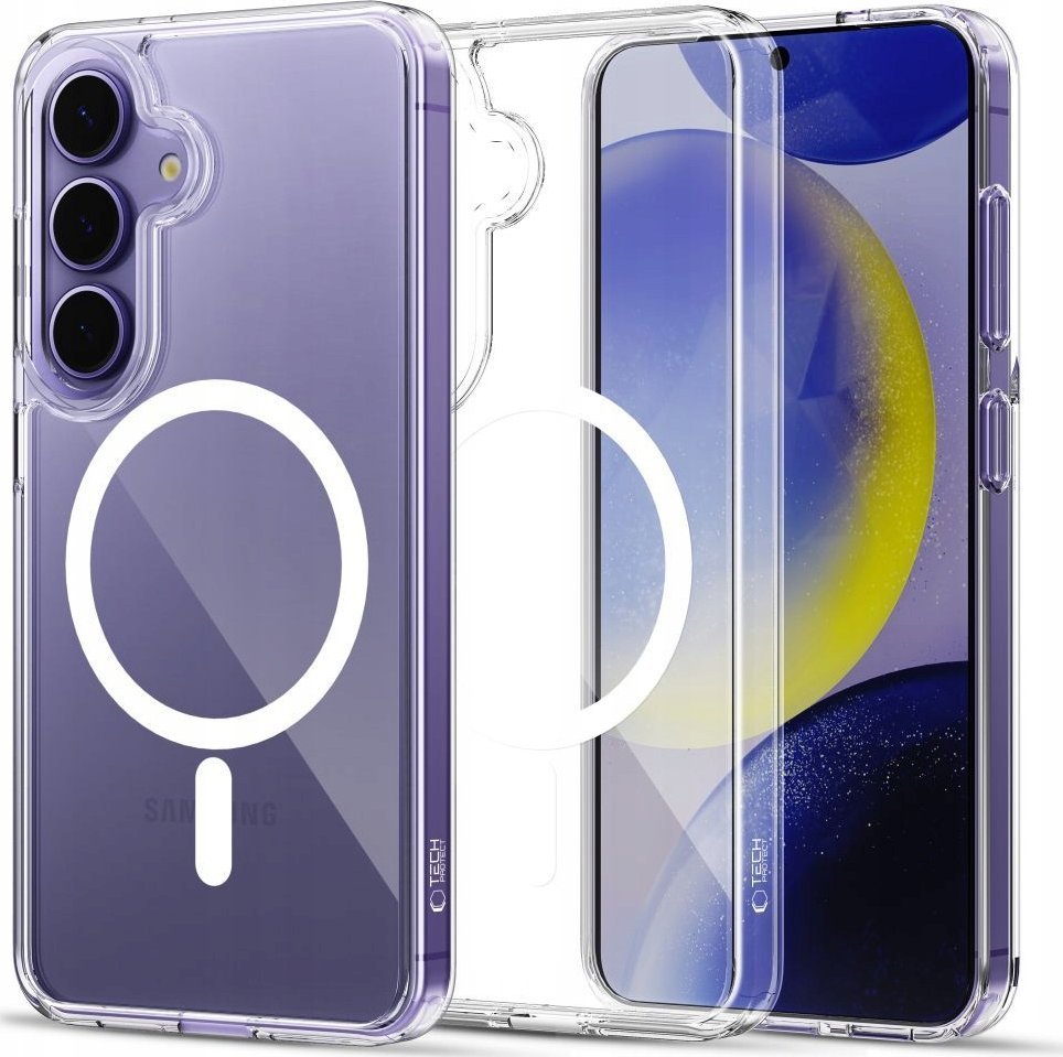 TECH-PROTECT FLEXAIR HYBRID MAGSAFE GALAXY S25 CLEAR