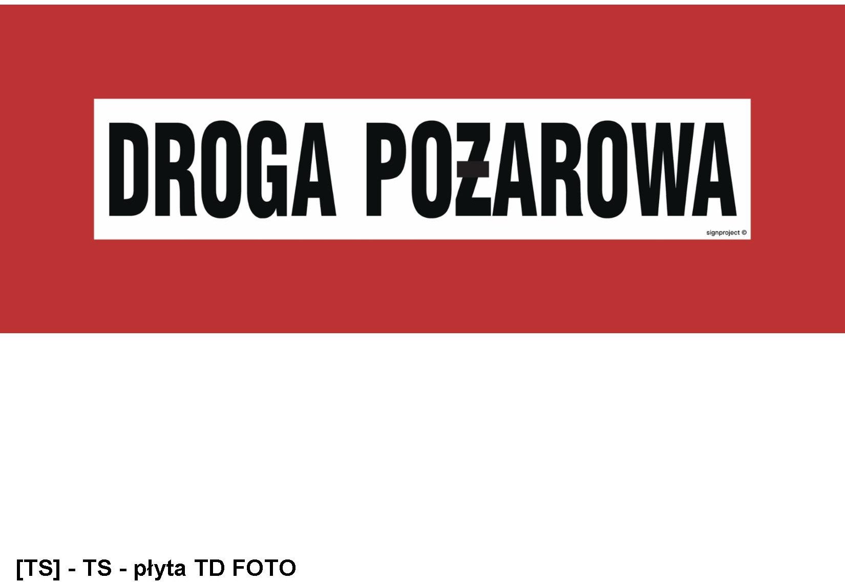 BC104 - Droga pożarowa 360x140