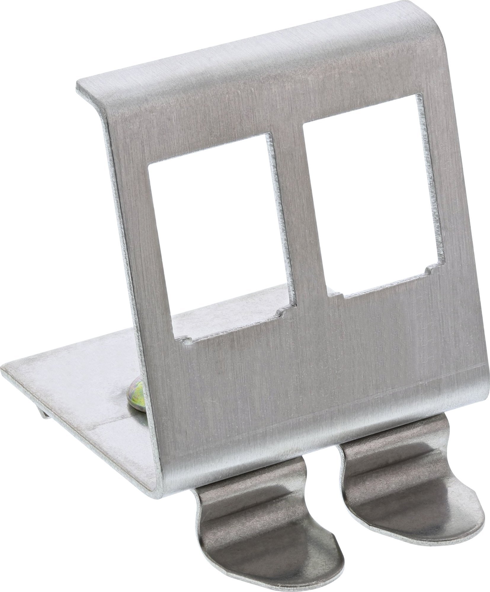 InLine InLine® Keystone Mounting for DIN rail, 2-port, metal