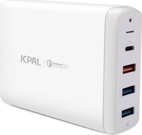 Ładowarka Jcpal Multiport 3x USB-A 1x USB-C 3 A