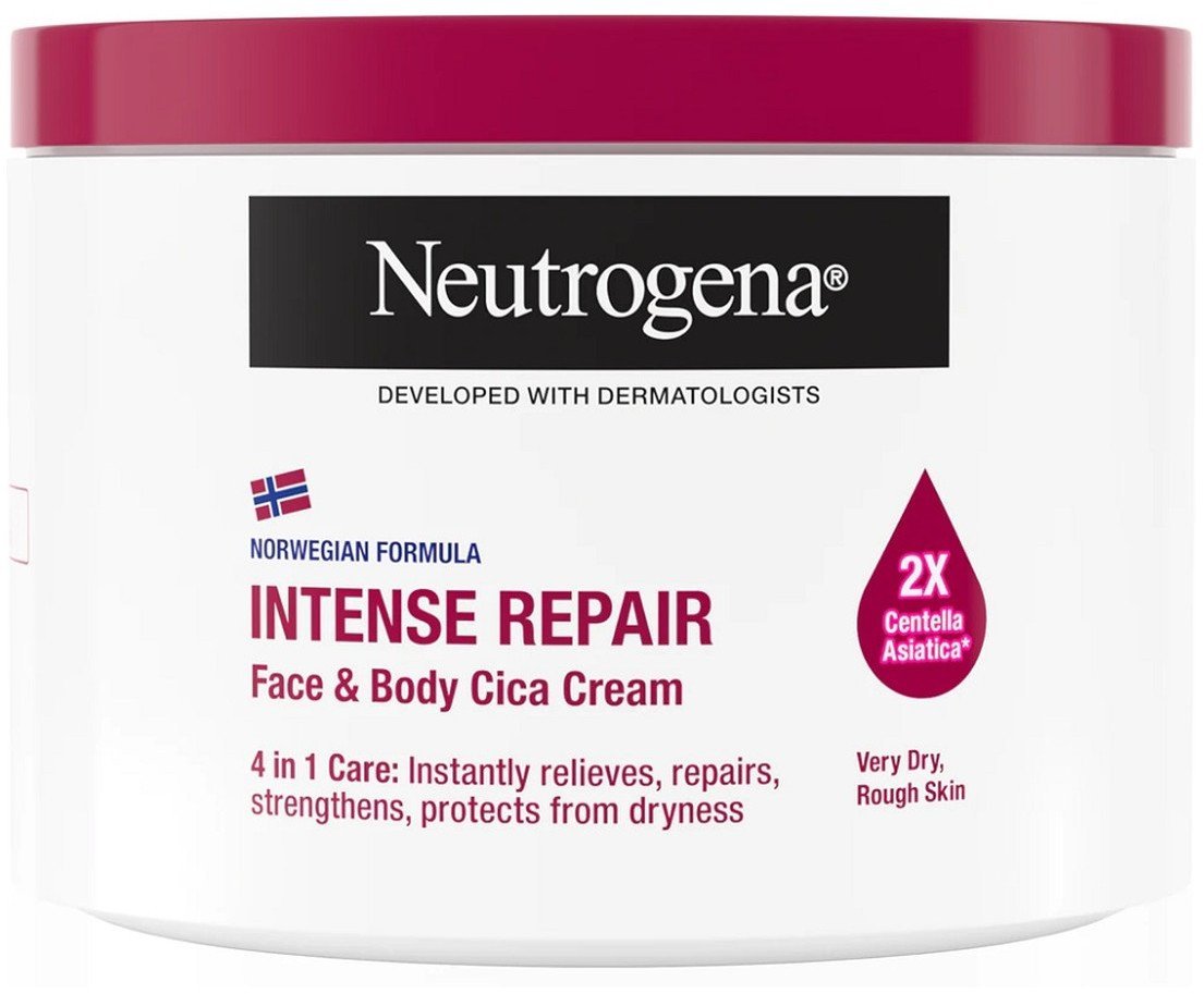 Neutrogena Intense Repair Intensywnie regenerujący krem do twarzy i ciała 400ml