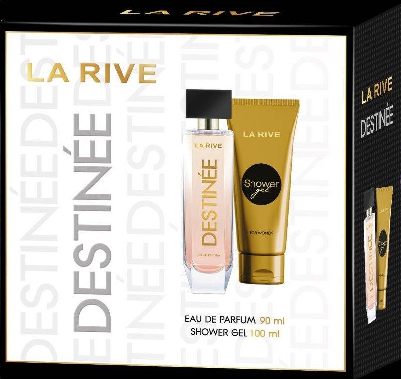 La Rive La Rive for Woman Zestaw prezentowy Destinee (woda perfumowana 90ml+żel pod prysznic 100ml)