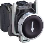 Schneider Electric Przycisk sterowniczy 22mm czarny z samopowrotem 1Z (XB4BA3351)