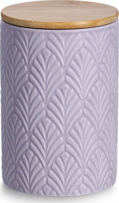 Zeller Ceramiczny pojemnik z bambusowym wieczkiem, 720 ml