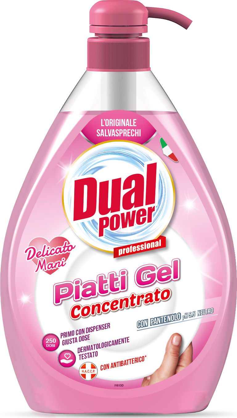 Dual Power DUAL Power ANTYBAKTERYJNY koncentrat do mycia naczyń do delikatnej skóry dłoni 1L