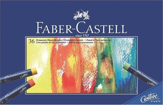 Faber-Castell FABER-CASTELL Ölpastellkreiden 36er Kartonetui 2 Stk