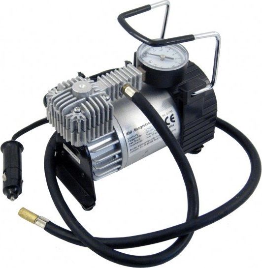 Kompresor samochodowy Carcommerce 12V avarinis oro kompresorius CarCommerce, 10 bar