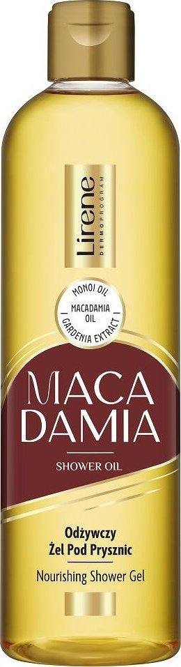 Lirene Macadamia odżywczy żel pod prysznic 400ml