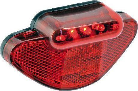 Author Lampka tylna Caddy na bagażnik, z odblaskiem