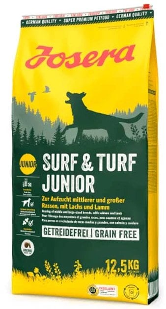 Josera Surf & Turf Junior z jagnieciną i łososiem 0.9kg