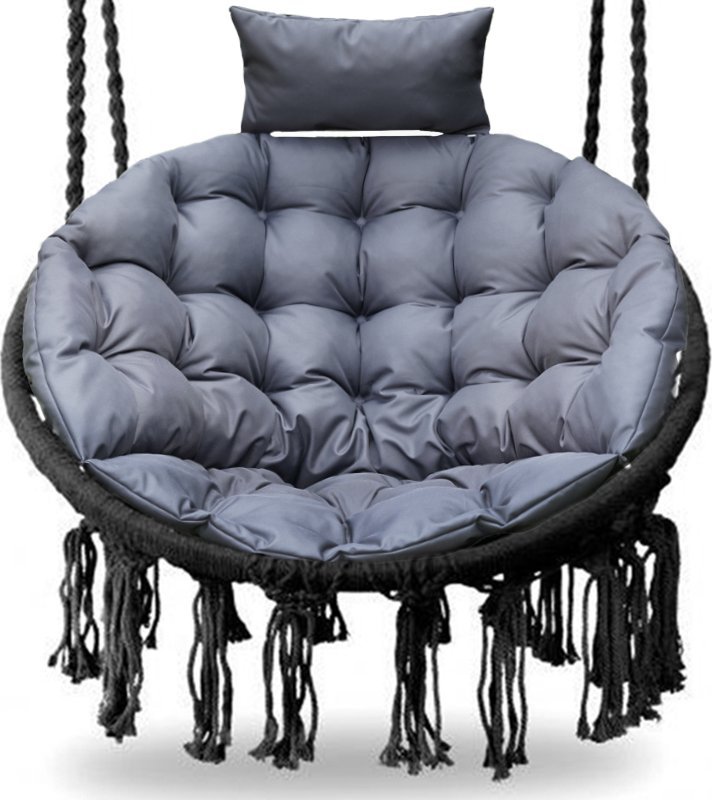 Blomster Poduszka na kokon wiszący fotel PREMIUM - szary