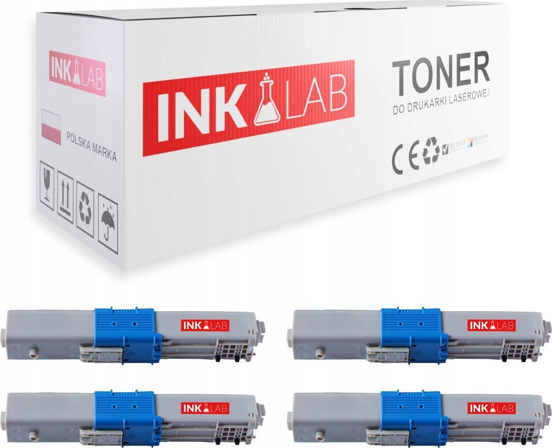 Toner Inklab Zestaw CMYK Zamiennik 44469803