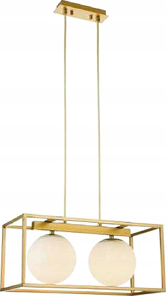 Lampa wisząca Aldex GTV Avelin OS-AVEL2-40-DEC lampa wisząca zwis 2x40W E27 złoty