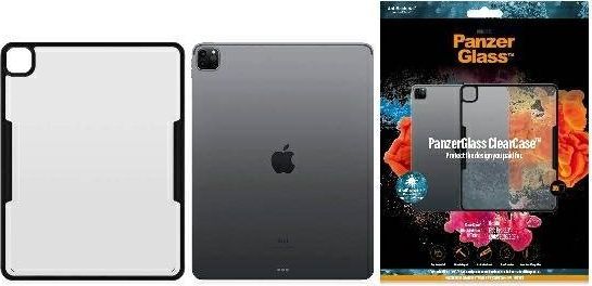 Etui na tablet PanzerGlass PanzerGlass ClearCase iPad Pro 12.9" 2018/20/21 anttibacterial czarny/black