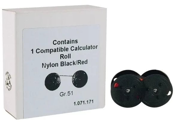 Armor Armor - Sort, rød - 13 mm x 6 m - print-bånd