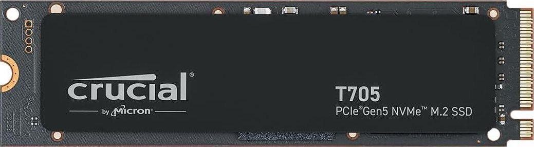 Dysk SSD Crucial T705 1TB M.2 2280 PCI-E x4 Gen5 NVMe (CT1000T705SSD3)