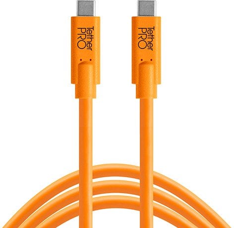 Kabel USB Tether Tools USB-C - USB-C 3 m Pomarańczowy