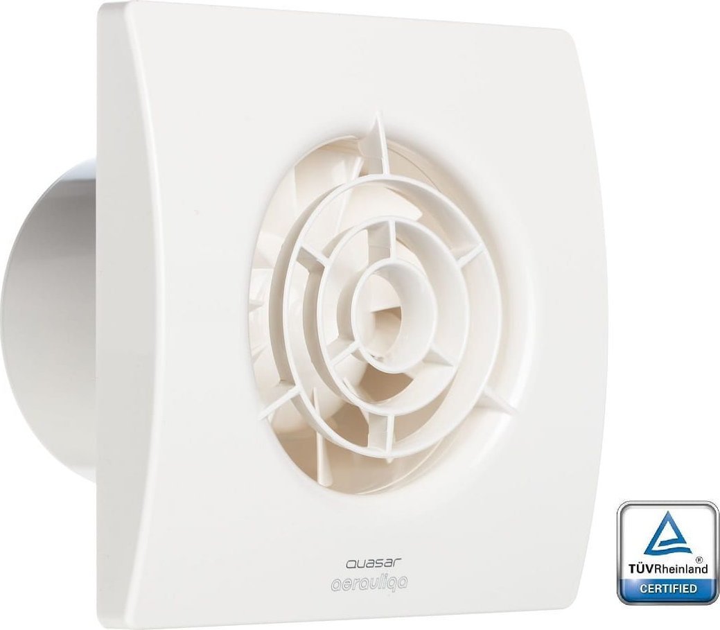 Aerauliqa Wentylator łazienkowy Quasar 100 T do kabiny prysznicowej Aerauliqa