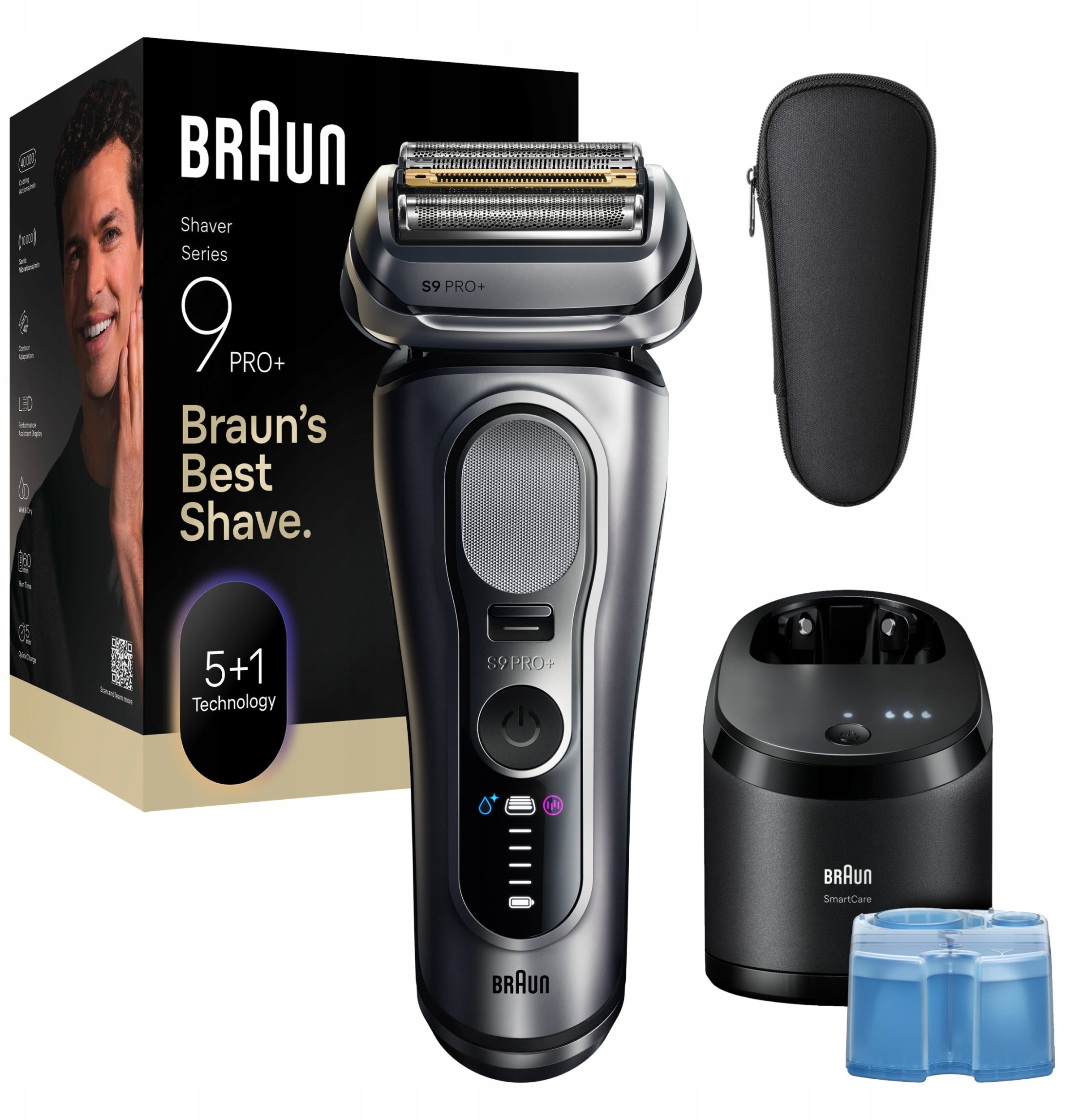Golarka Series 9 PRO+ silver 9667CC Braun