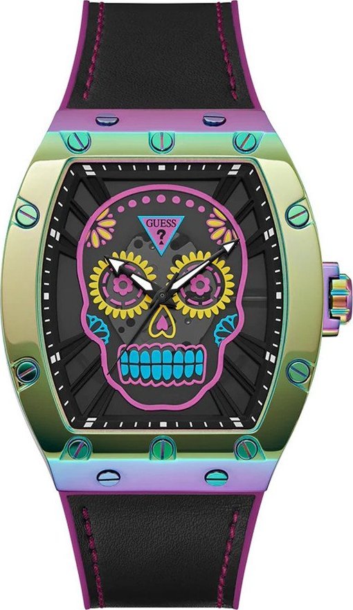 Zegarek Guess Zegarek męski Guess GW0506G2 czarny