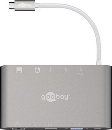 Stacja/replikator Goobay USB-C All-in-1 Multiport Adapter (62113)