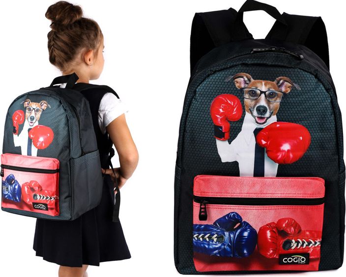 Cogio Kids Italy Plecak szkolny M-5061A czarny