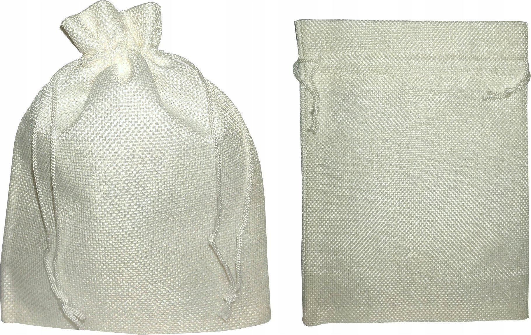 MFP paper Woreczki jutowe białe 20x15cm 2szt