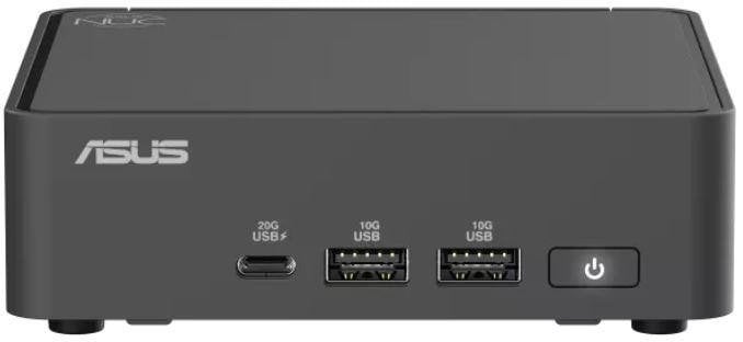 ASUS RNUC15CRKI300002, Mini PC barebone, DDR5-SDRAM, M.2, Ethernet LAN, Wi-Fi 7 (802.11be), 120 W