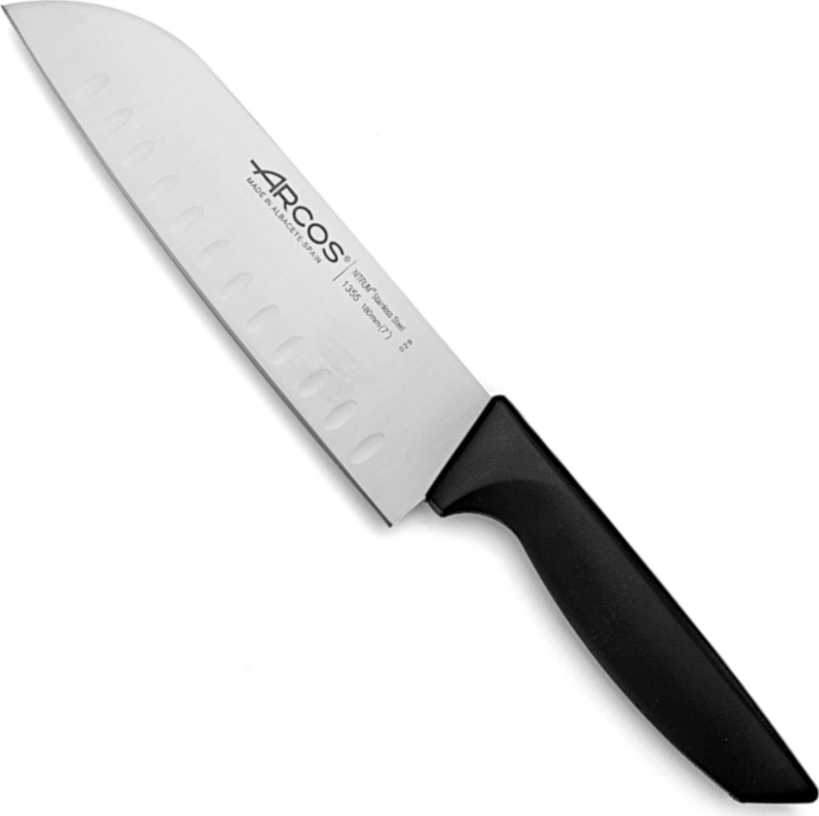 Arcos Nóż Santoku ze szlifem kulowym NIZA dł. 180/314 mm Nóż Santoku ze szlifem kulowym NIZA dł. 180/314 mm
