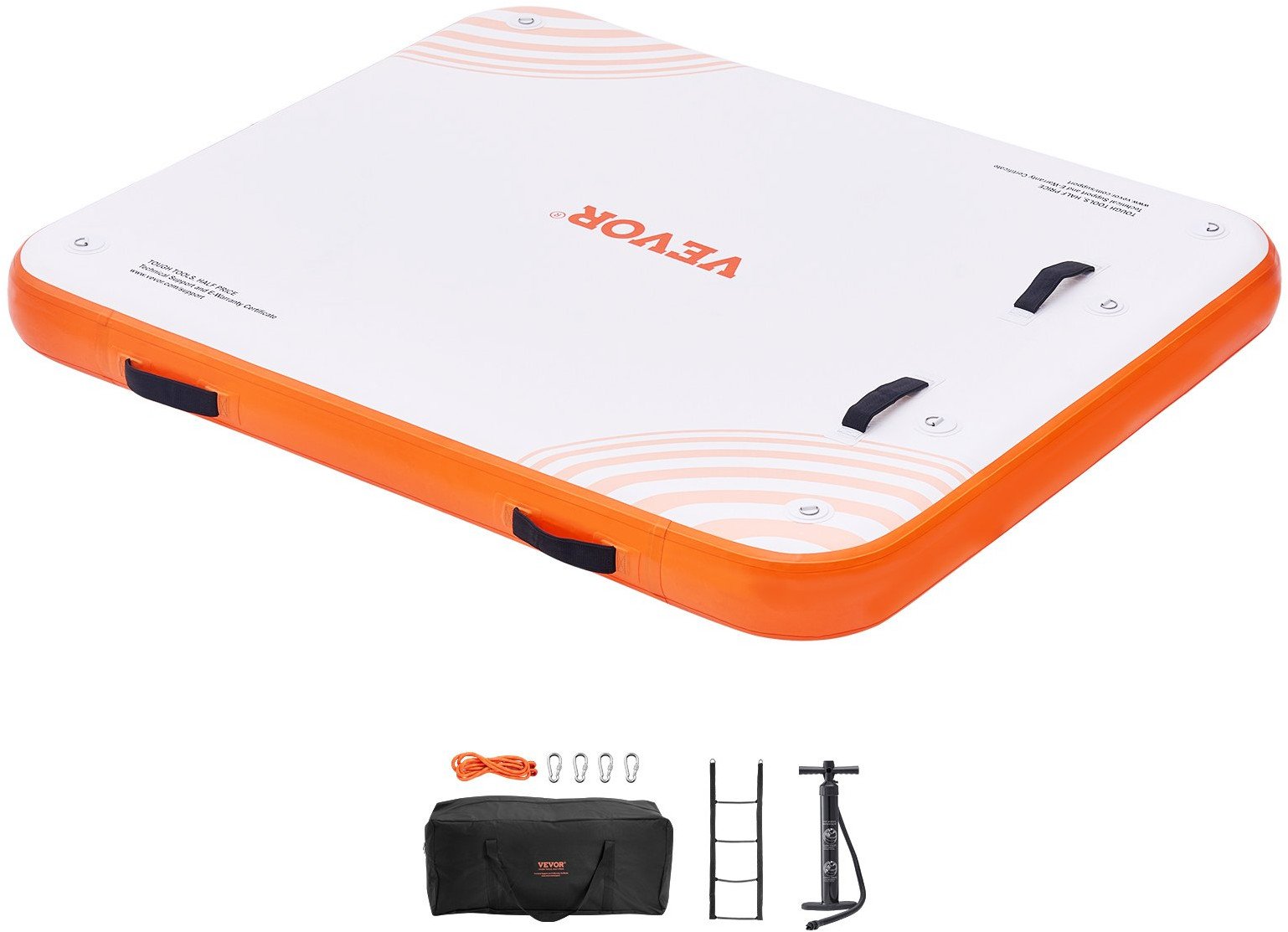 Platforma Pływająca Wodna Dmuchany Materac 1,82 x 1,52 m