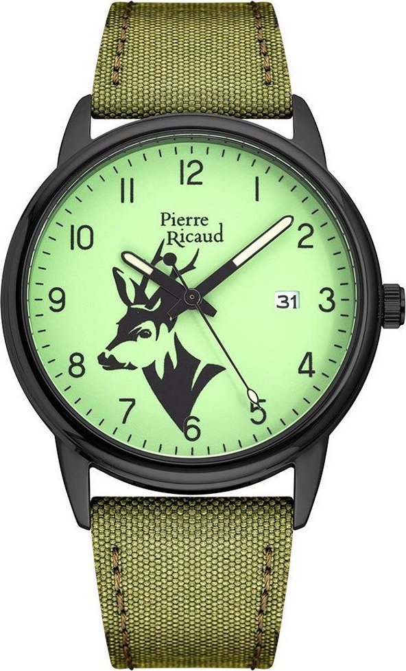Zegarek Pierre Ricaud Zegarek Męski Pierre Ricaud P97234.B82OROQ Niemiecka Jakość