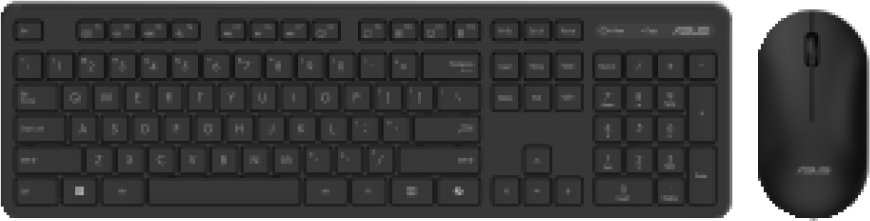 ASUS WIRELESS KEYBOARD AND MOUSE, CW100, BK, LITHUANIAN