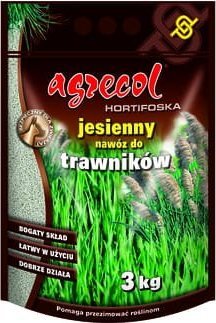 Agrecol JESIENNY NAWÓZ DO TRAWNIKÓW HORTIFOSKA 3 KG