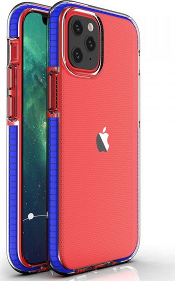 Hurtel Spring Case IPhone 12 (5,4) dark blue